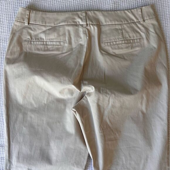 NWT Dockers Tan Straight Leg High Rise Pants Trousers sz 16 Long - Picture 5 of 11